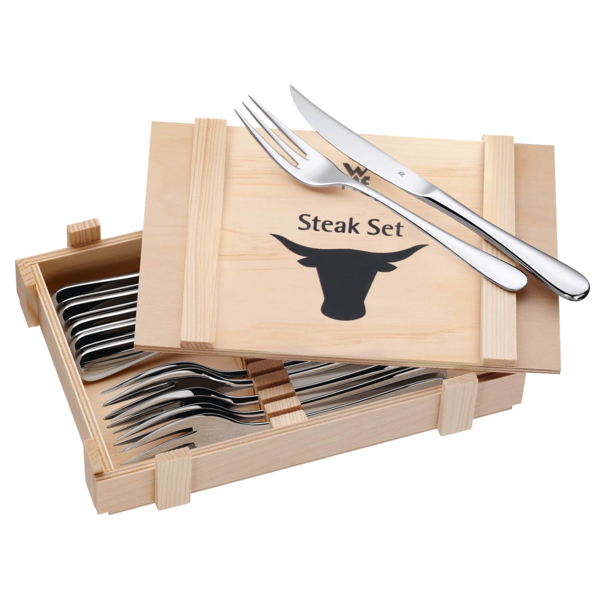 Wmf Steak Knives And Forks - 12 Pcs - Kuechengeraet