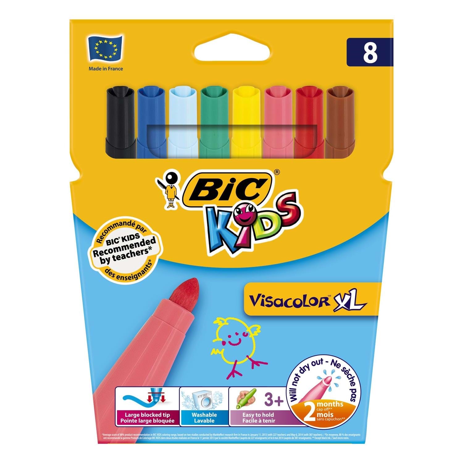 Bic Kids Visacolor XL - Utensilien Zum Schreiben Und Zeichnen