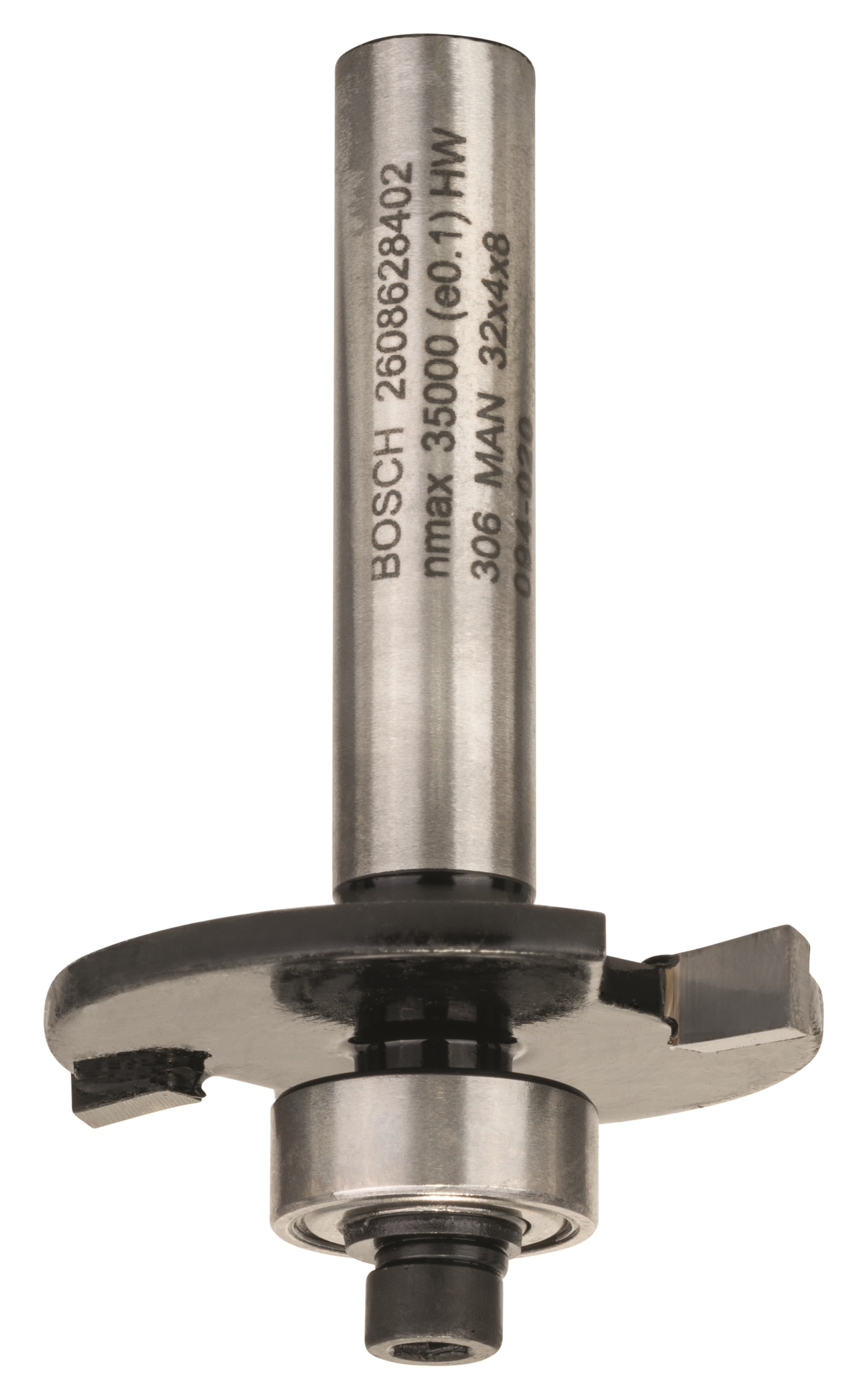 Bosch Fræser Skivenot M.Kleje HM 8x9.6x4mm - Bohrer Bits