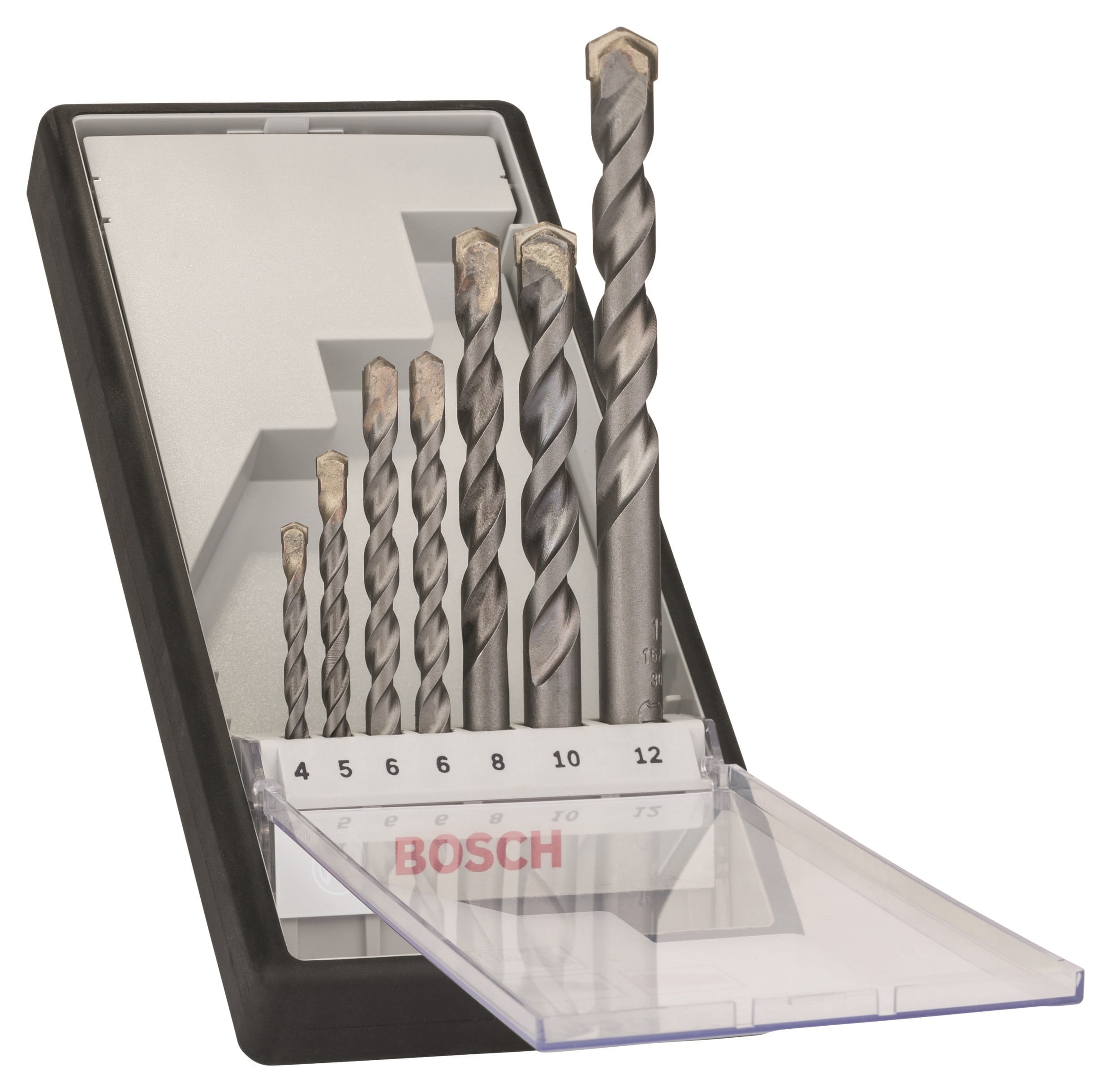 Bosch Borsæt Silver Perc 4-12mm 7stk Robustlin - Bohrer Bits 2607010545