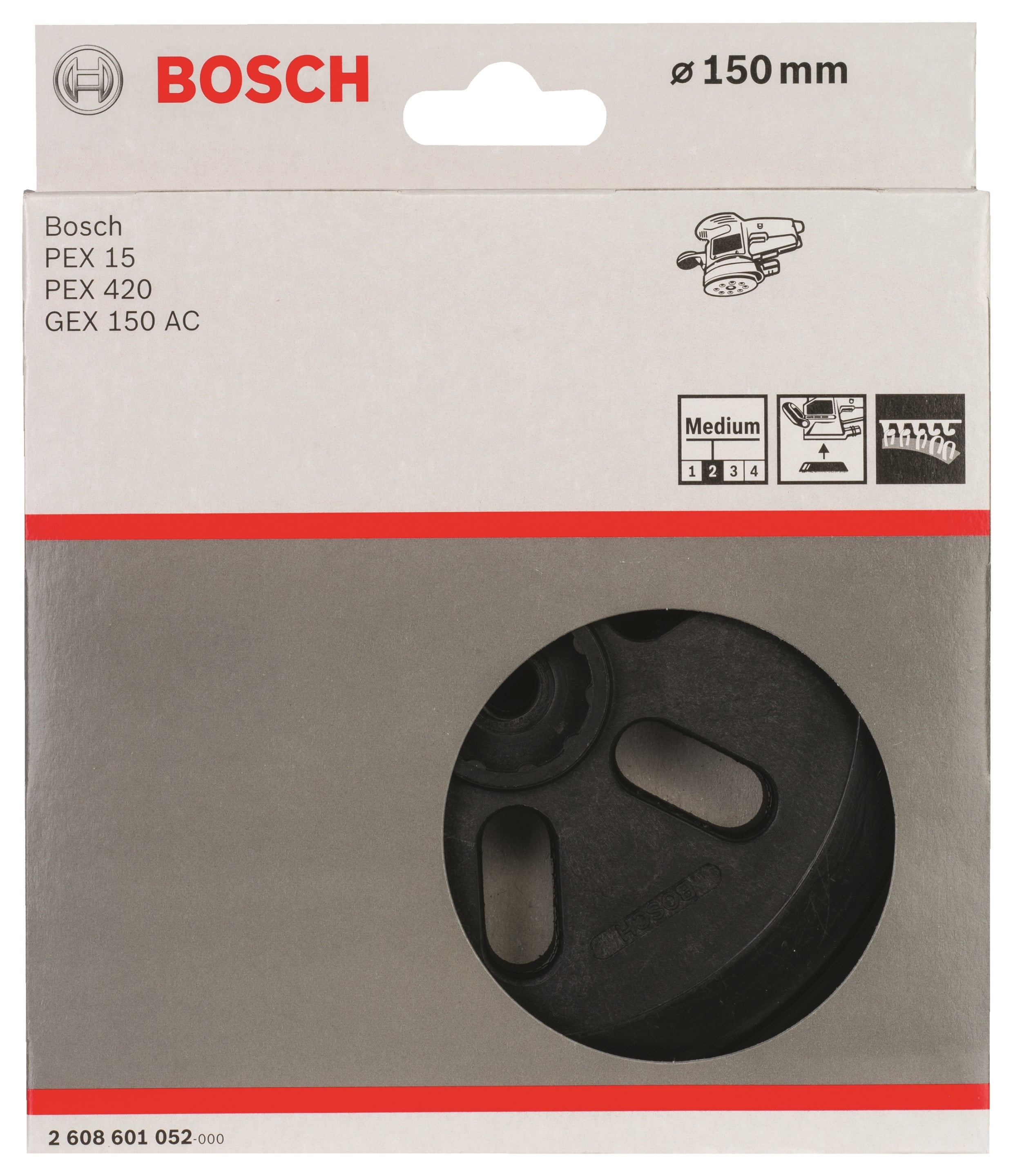 Bosch Slibebagskive 150mm Mellem Til Pex - Schleifmaschine
