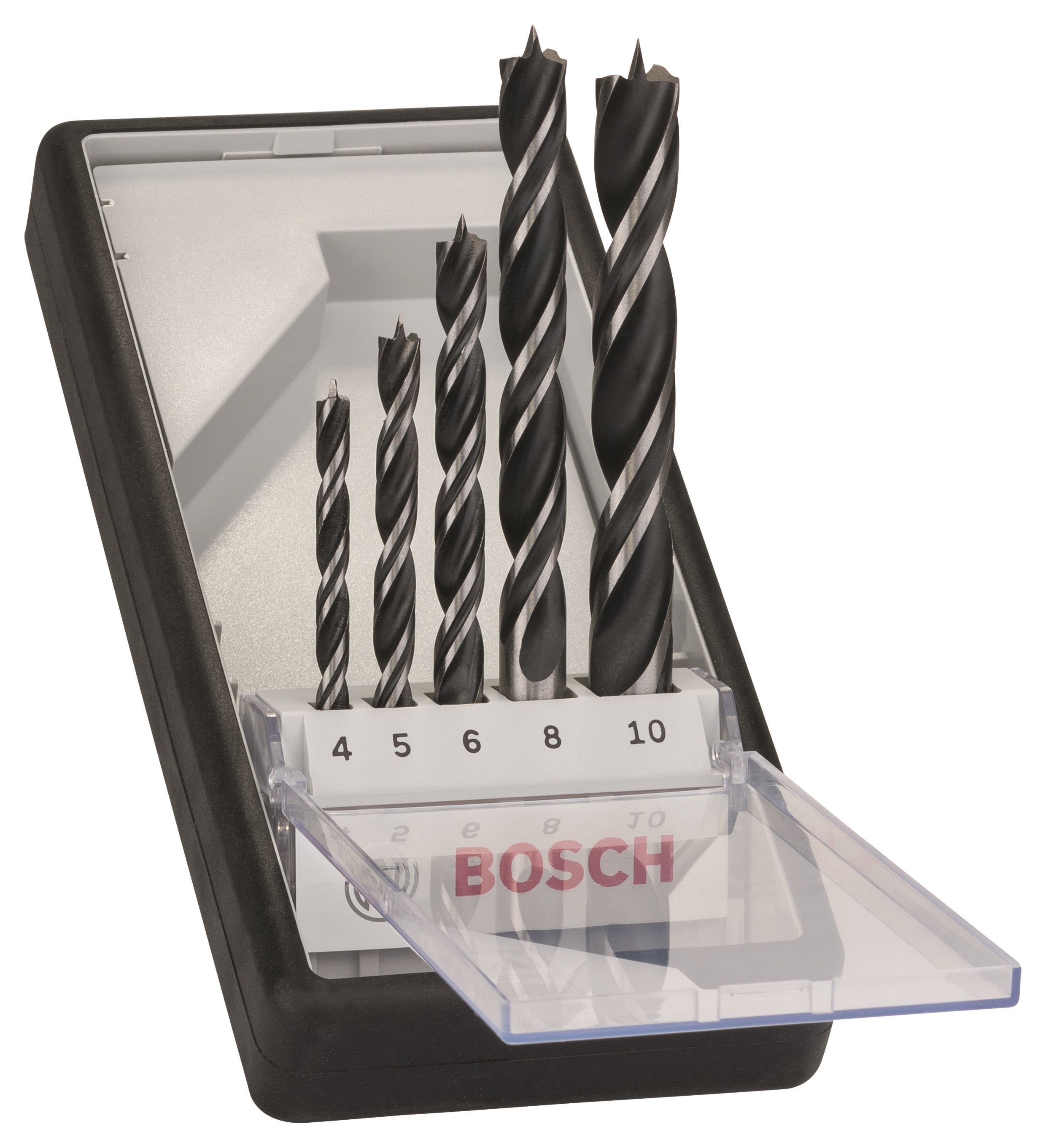 Bosch Træborsæt 4-10mm 5 Stk Robustline - Bohrer Bits 2607010527