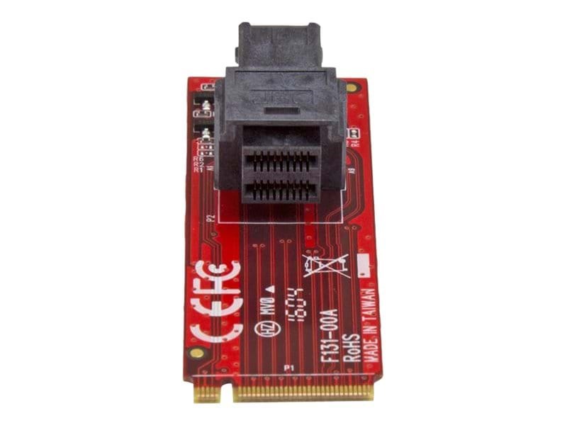 U.2 (Sff-8643) to M.2 Pci Express 3.0 x4 Host Adapter Card For 2.5" U.2 Nvme Ssd - Interfaceadapter - Sas - M.2 Card - Festplatten Zubehoer