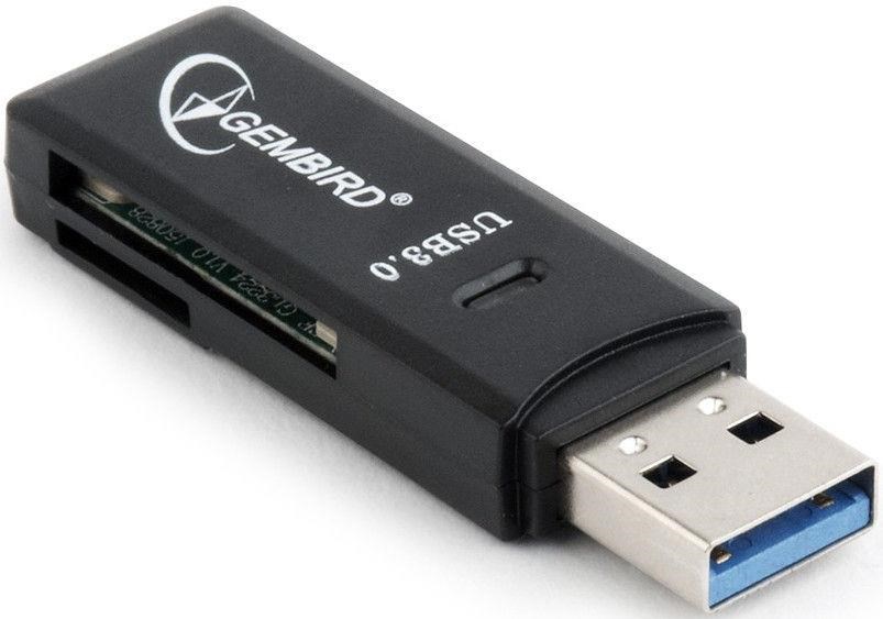 Gembird Card Reader Compact Usb 3.0 - Speicherkarten Lesegeraetadapter Uhb-cr3-01