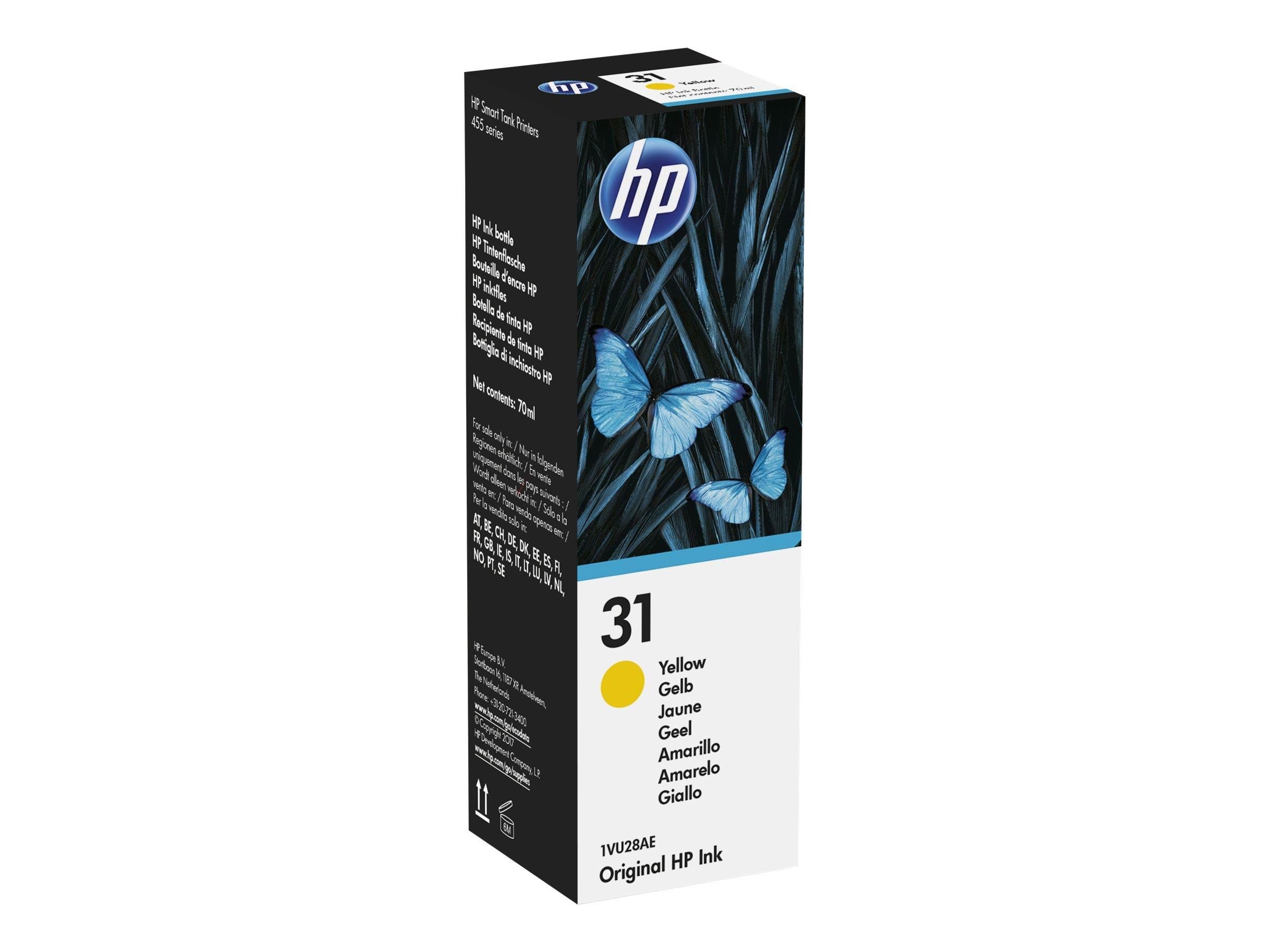 HP 31 / 1vu28ae Yellow Ink - Druckerzubehoer Tinte Toner