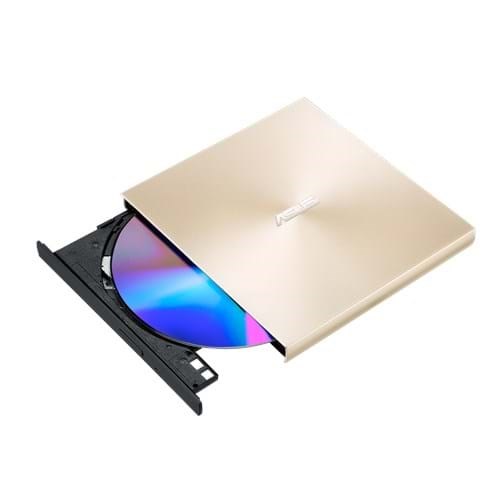 Asus Zendrive U9m - Gold - Cd-rom (Leser) - Usb 2.0 - Gold - Optisches Laufwerk Dvd BR Floppy 90dd02a5-m29000