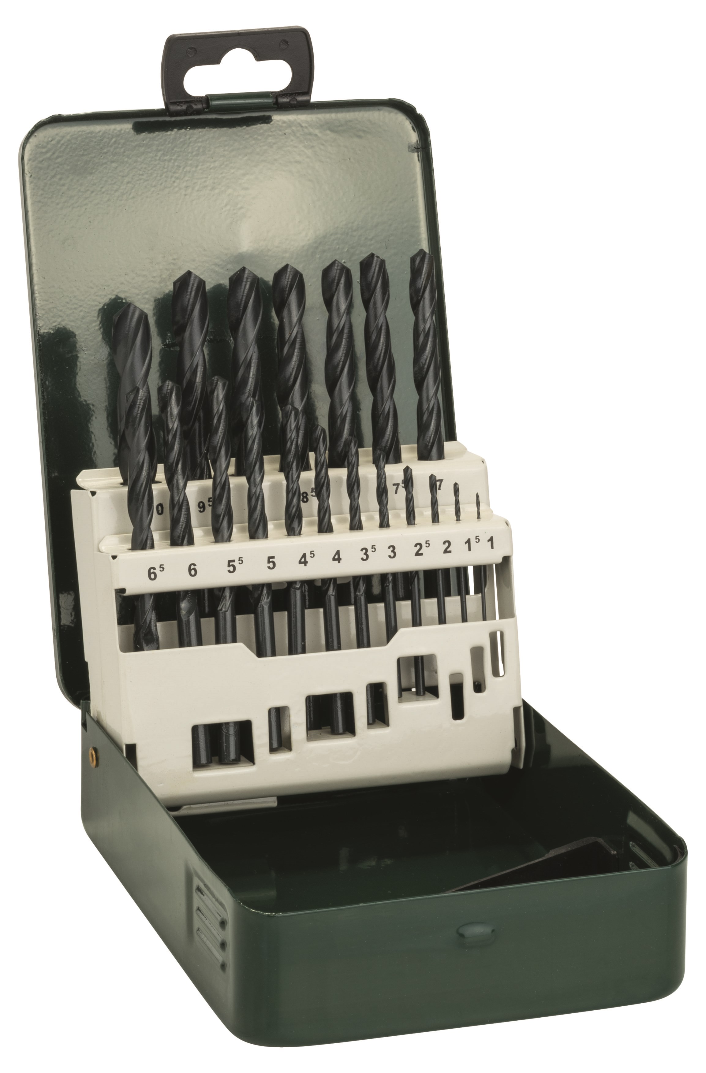 Bosch Metal Drill Bit Set Hss-r Din 338 19 Pieces - Bohrer Bits 2609255032