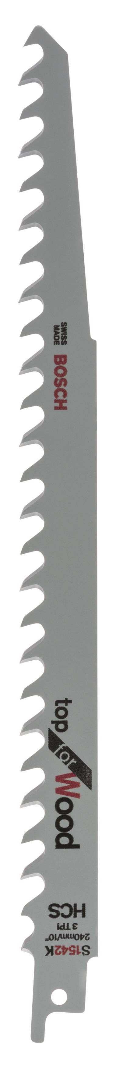Bosch Bajonetsavkl Træ S1542k 240mm 2stk - Saebelsaege 2609256703