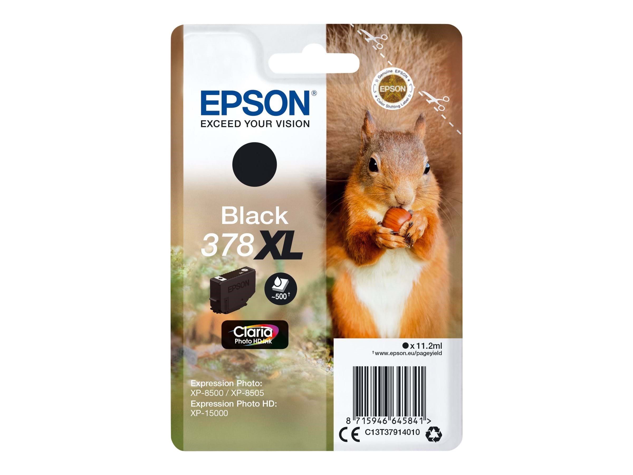 Epson 378xl Black Ink - Druckerzubehoer Tinte Toner Schwarz C13t37914020