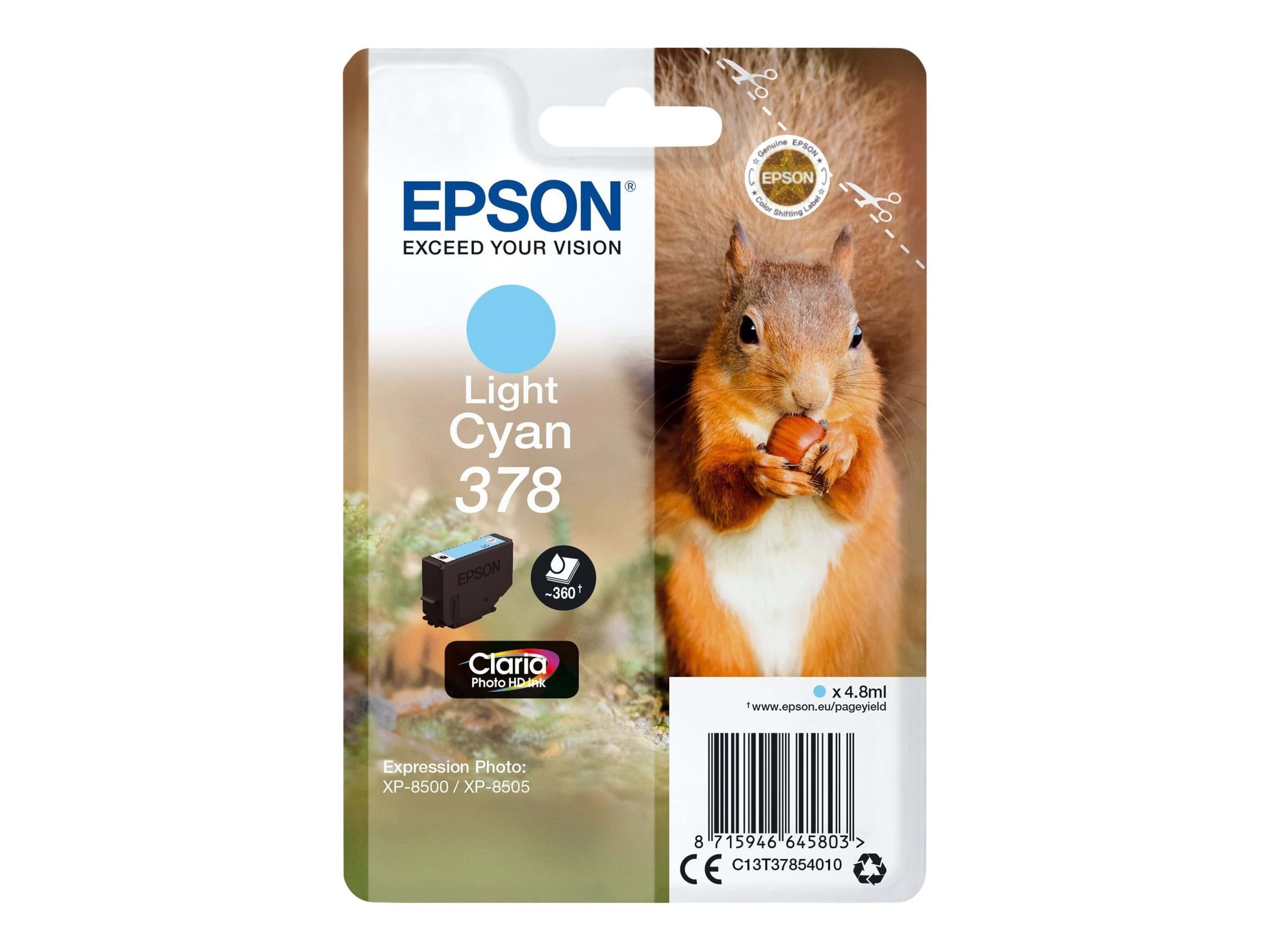 Epson 378 - Lys Cyan - Original - Blækpatron - Druckerzubehoer Tinte Toner