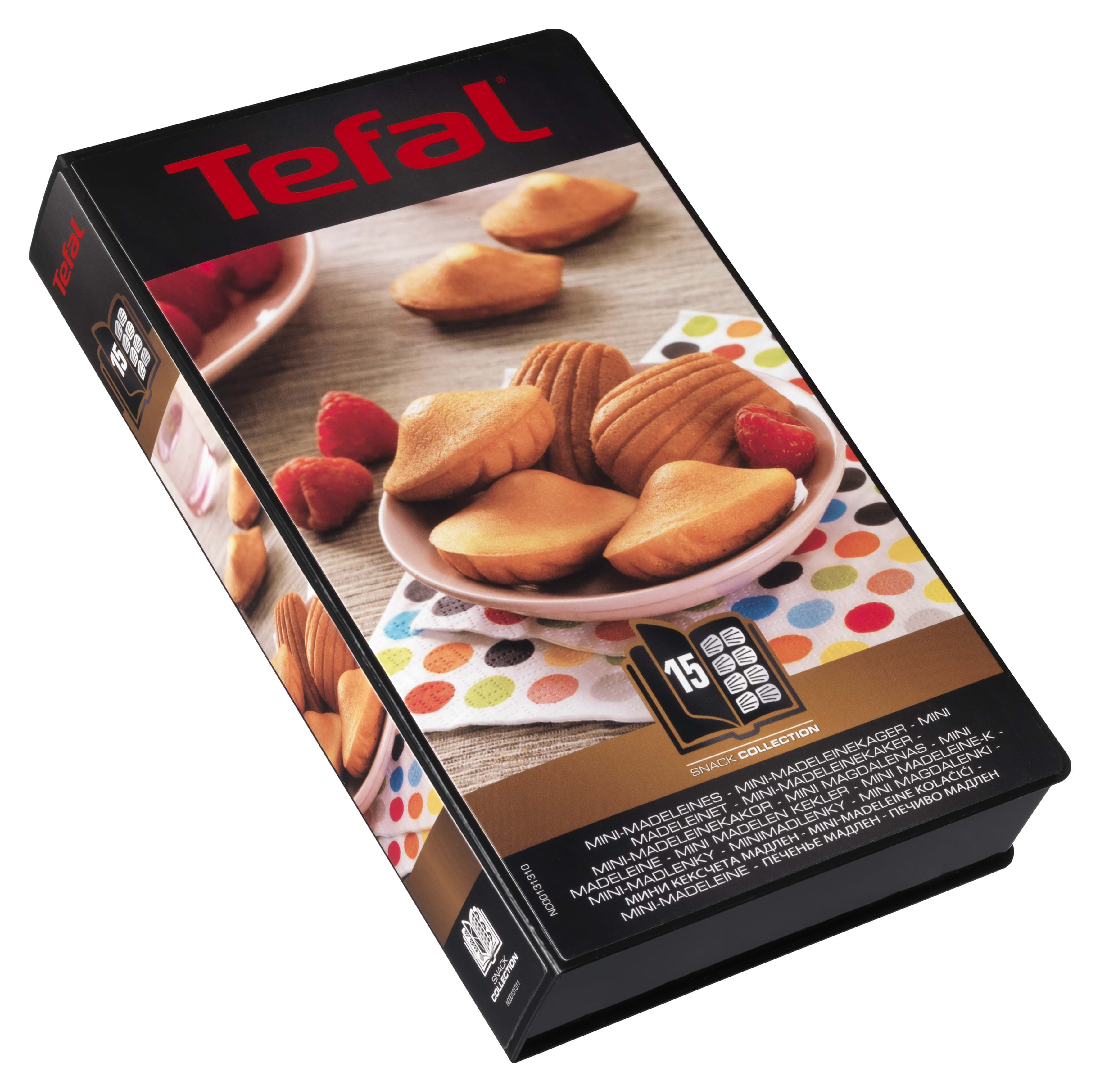Tefal Xa801512 Snack Collection - Box 15: Mini Madeleines - Kuechenmaschinen Zubehoer