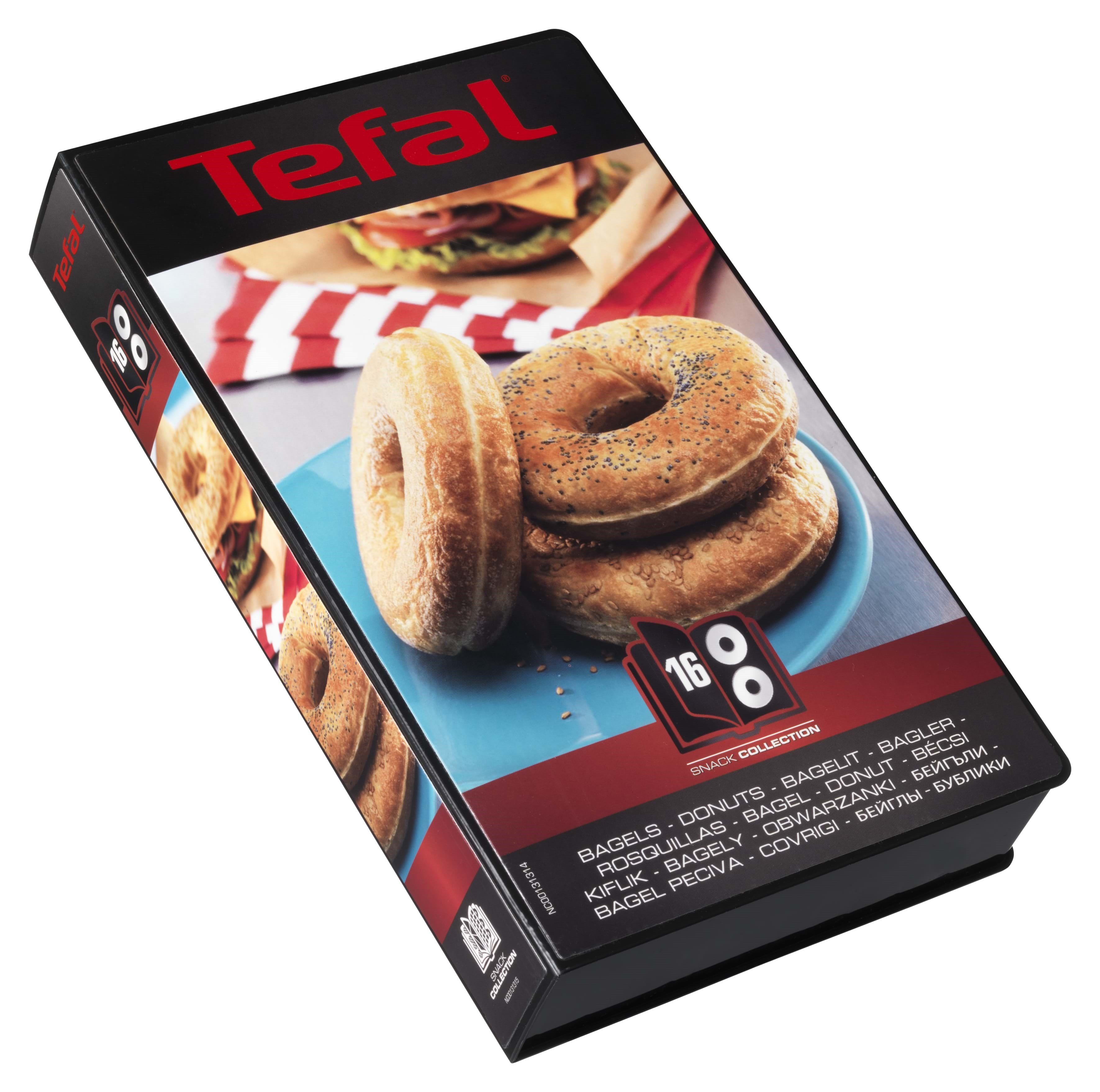 Tefal Xa801612 Snack Collection - Box 16: Bagels - Kuechenmaschinen Zubehoer