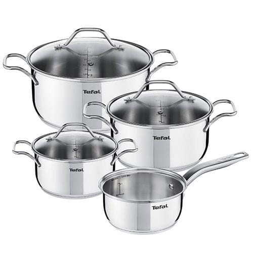 Tefal Intuition SS Pots 7 Pcs. Set - Toepfe A702a814