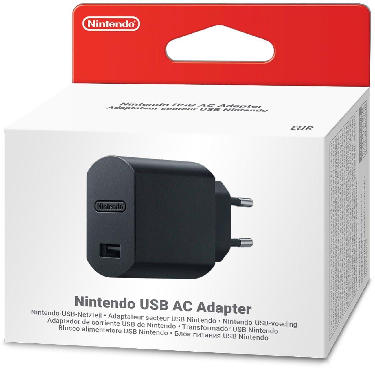 Nintendo Usb AC Adapter - Miscellaneous Zubehör Für Spielkonsole - Gaming Zubehoer