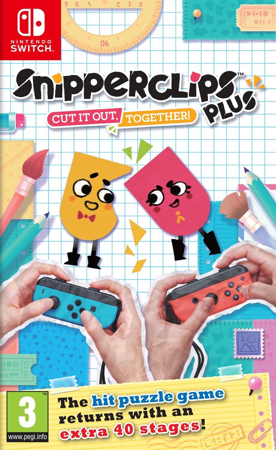 Snipperclips Plus: Cut it Out Together! - Nintendo Switch - Puzzle - Pegi 3 - Spiele
