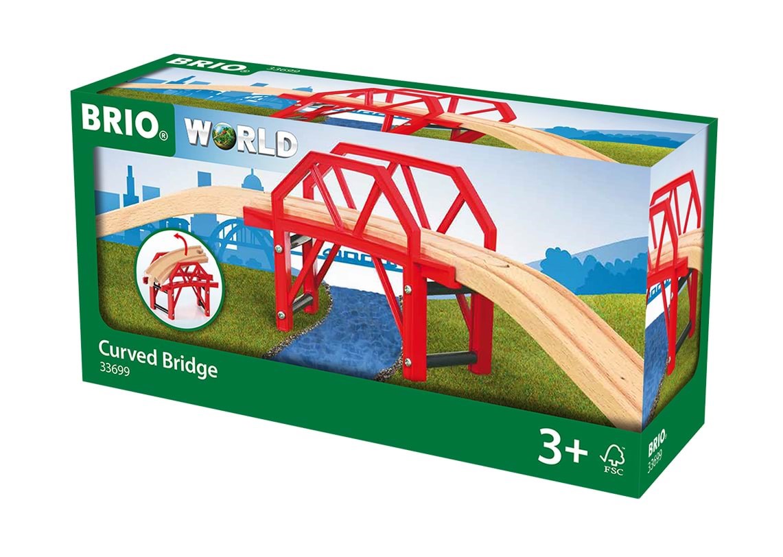 Brio Bahnbrück Mit Auffahrten - Brio Train 33699