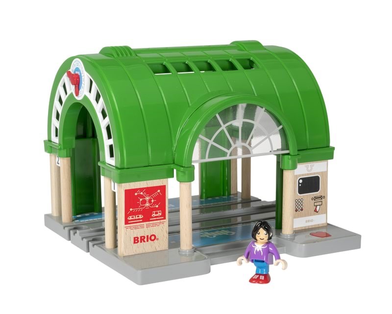 Brio Neuer Hauptbahnhof Mit Ticketautomat - Brio Train