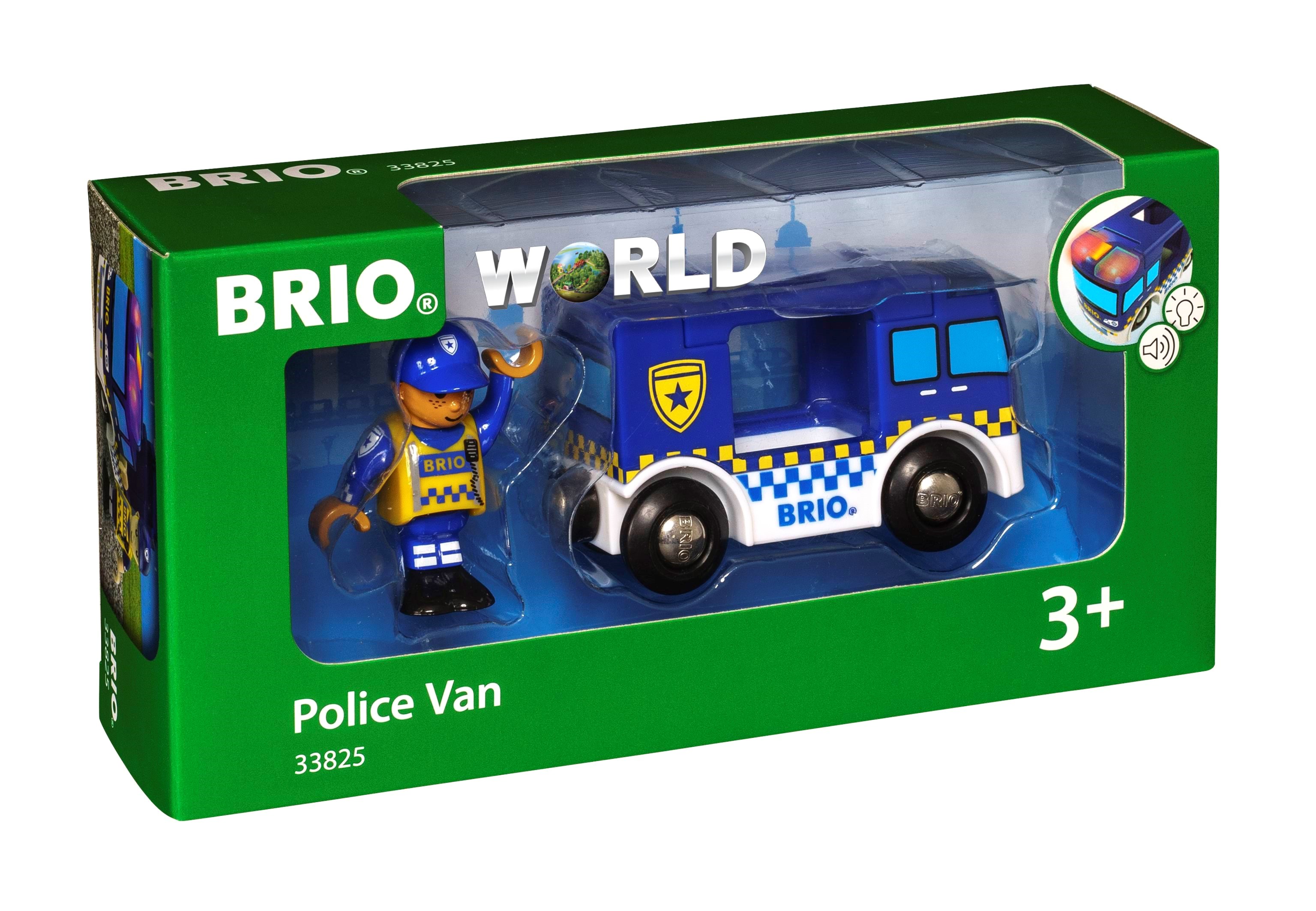 Brio Polizeiwagen Mit Licht Und Sound - Brio Train 33825