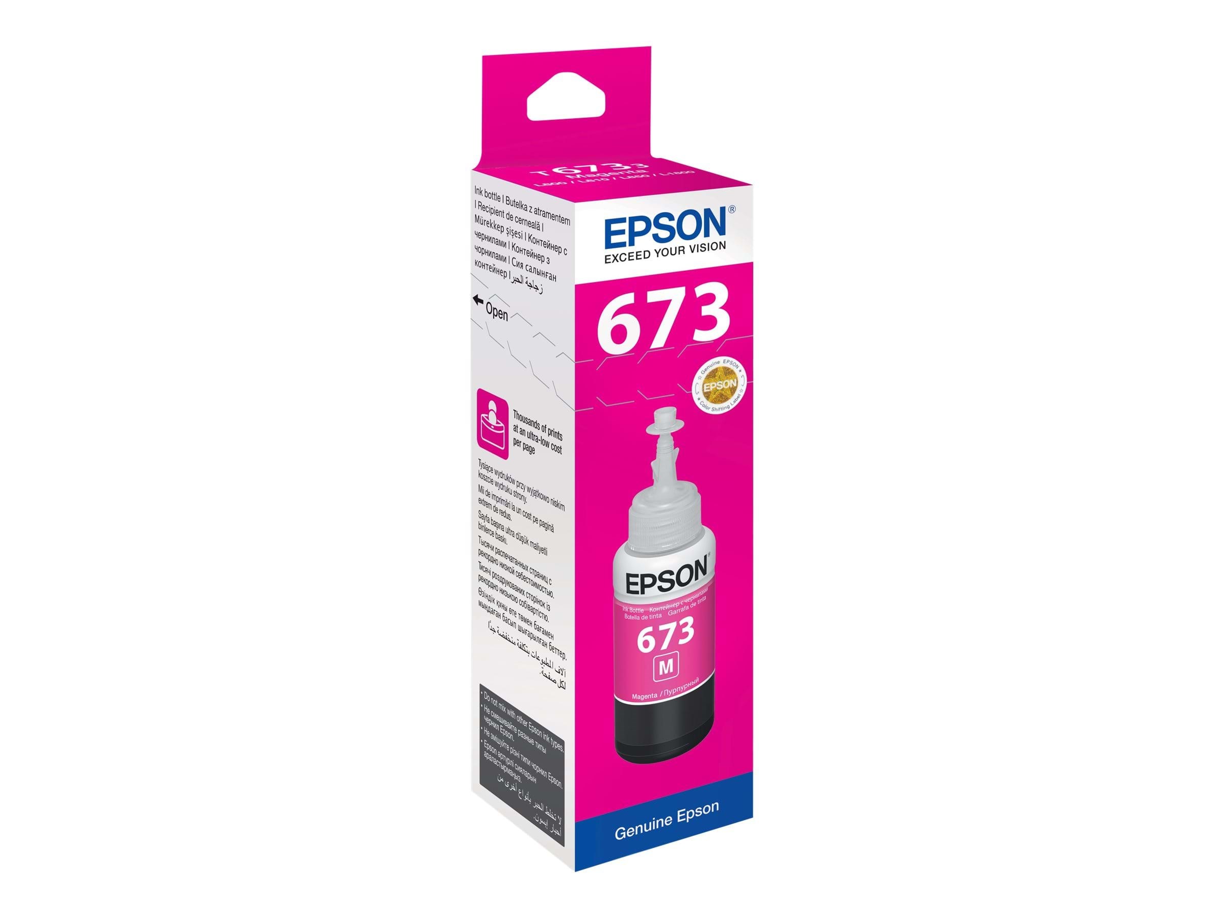 Epson T6733 - Magenta - Blækrefill - Druckerzubehoer Tinte Toner C13t67334a