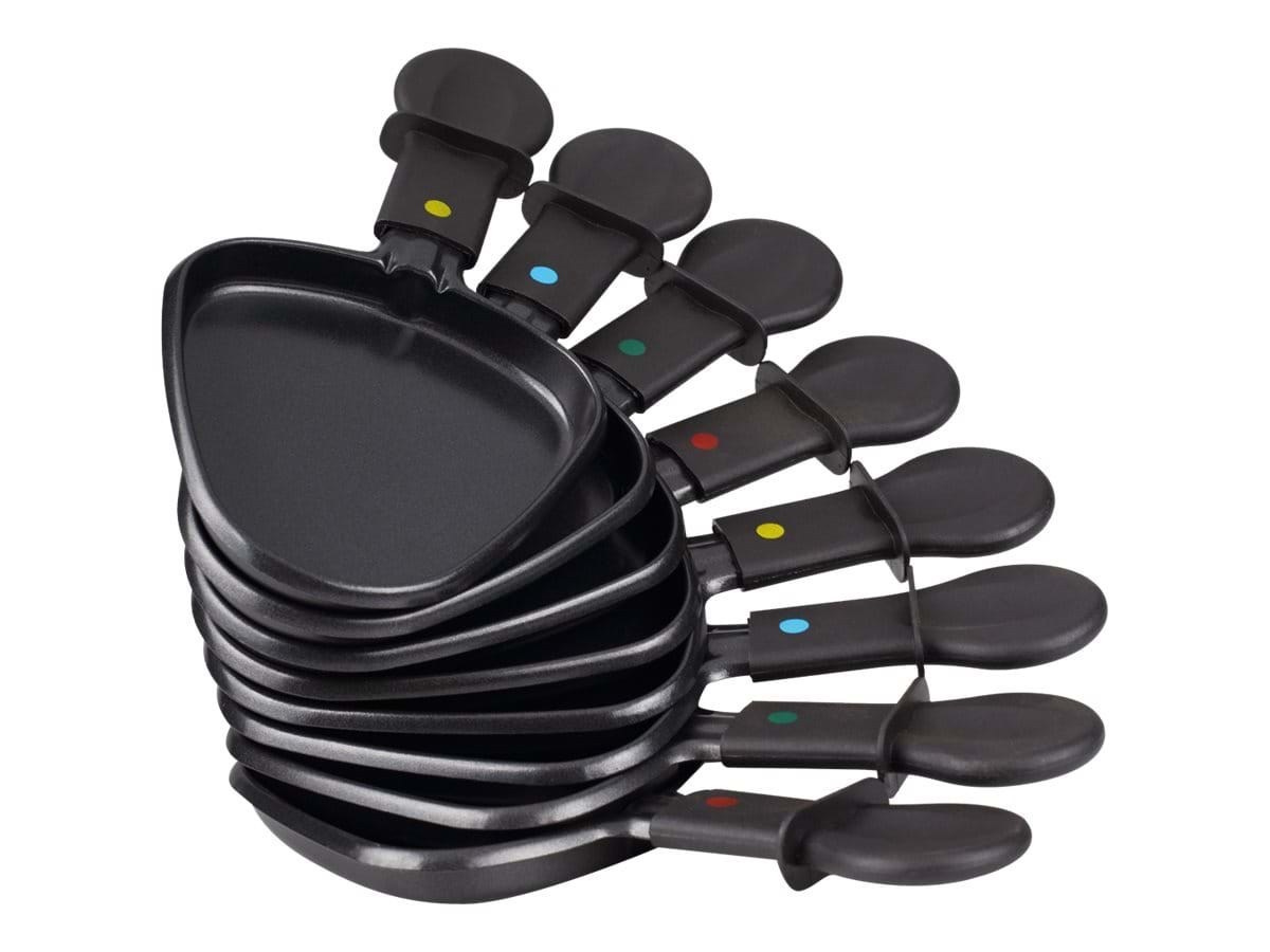 Princess Raclette 8 Oval Grill Party - Raclette/grill - Sort - Andere Kuechengeraete