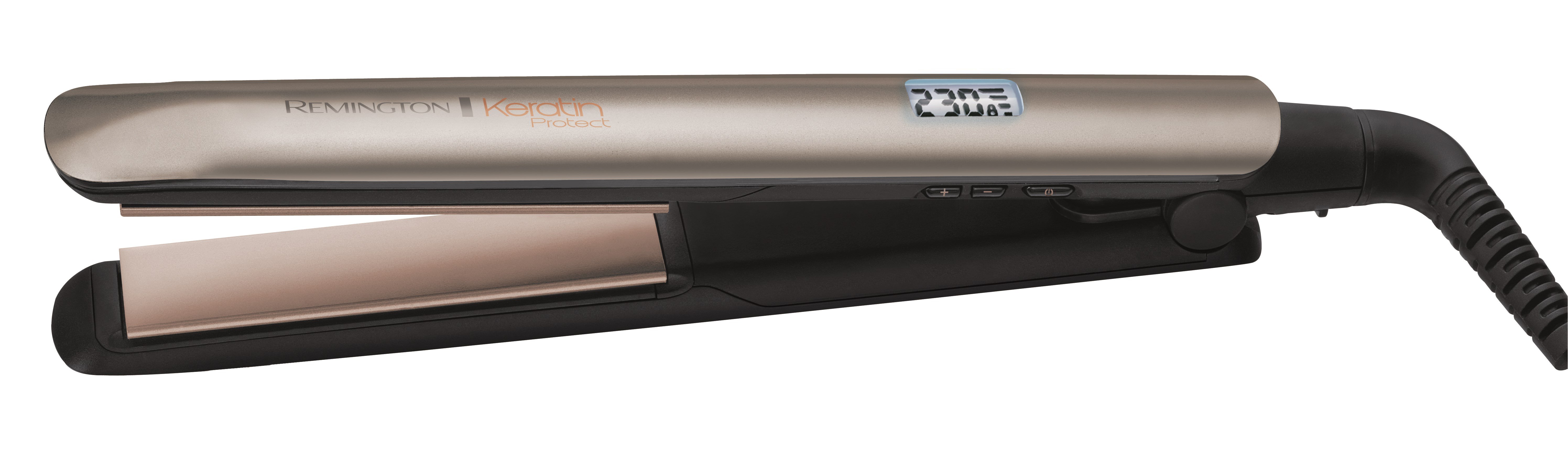 Glaetteisen - Remington Glätteisen S8540 Keratin Protect - Glaetteisen Brown