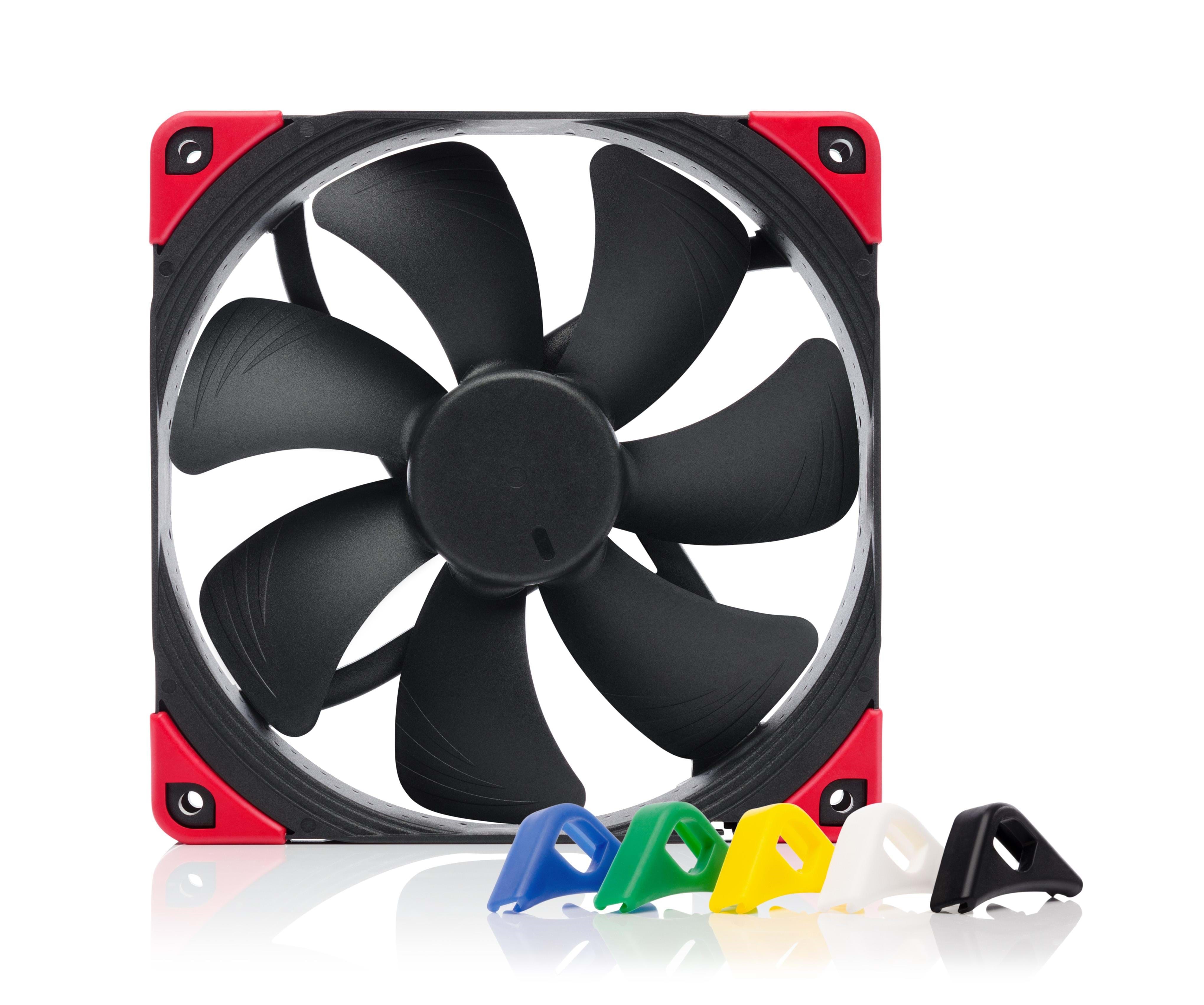 Noctua Nf-a14 Pwm Chromax.Black.Swap - Gehäuselüfter - 140mm - Schwarz - 25 Dba - Gehaeuseluefter Nf-a14 Pwm CH.BK.S