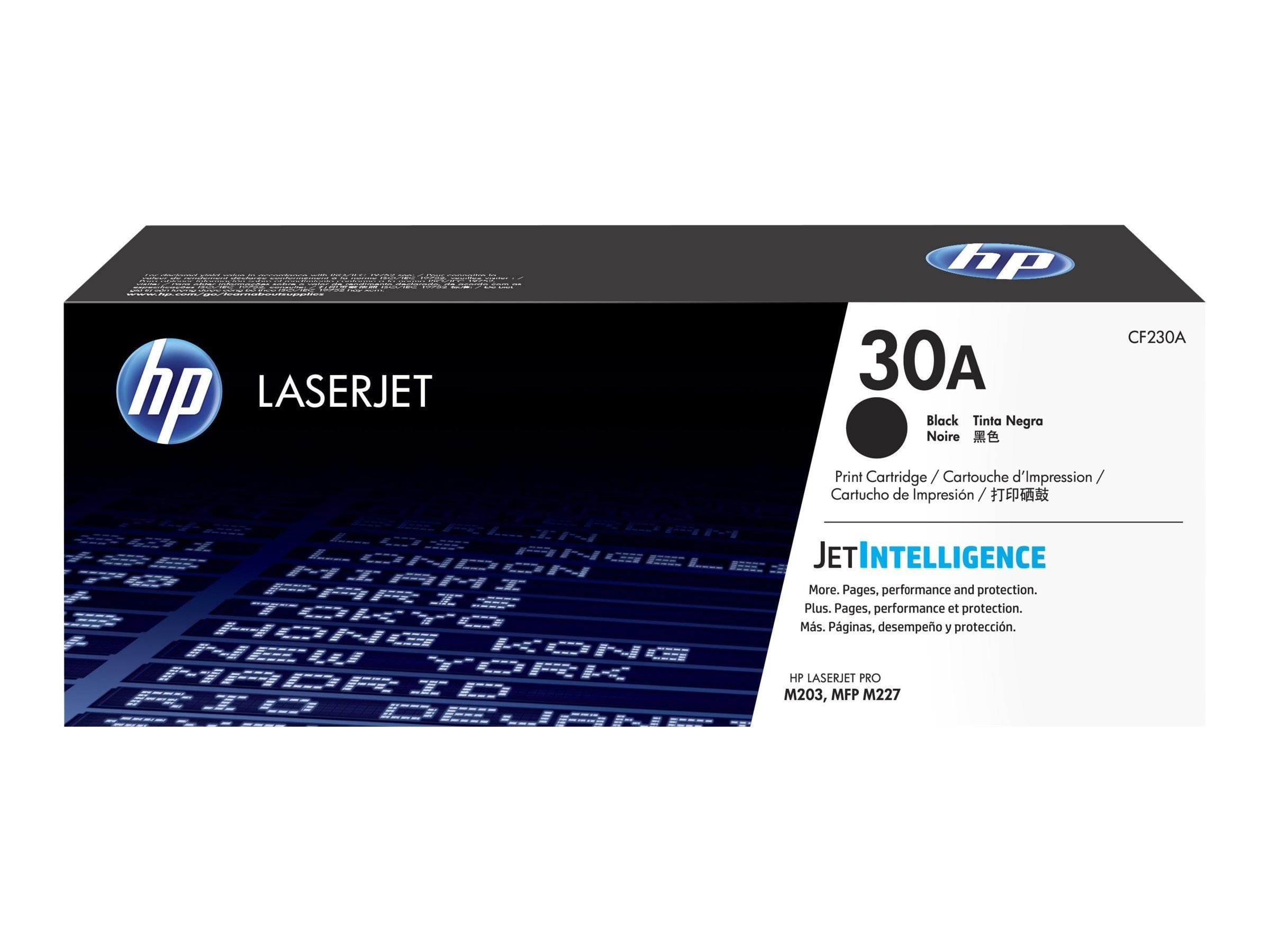 HP 30a / Cf230a Black Toner - Druckerzubehoer Tinte Toner