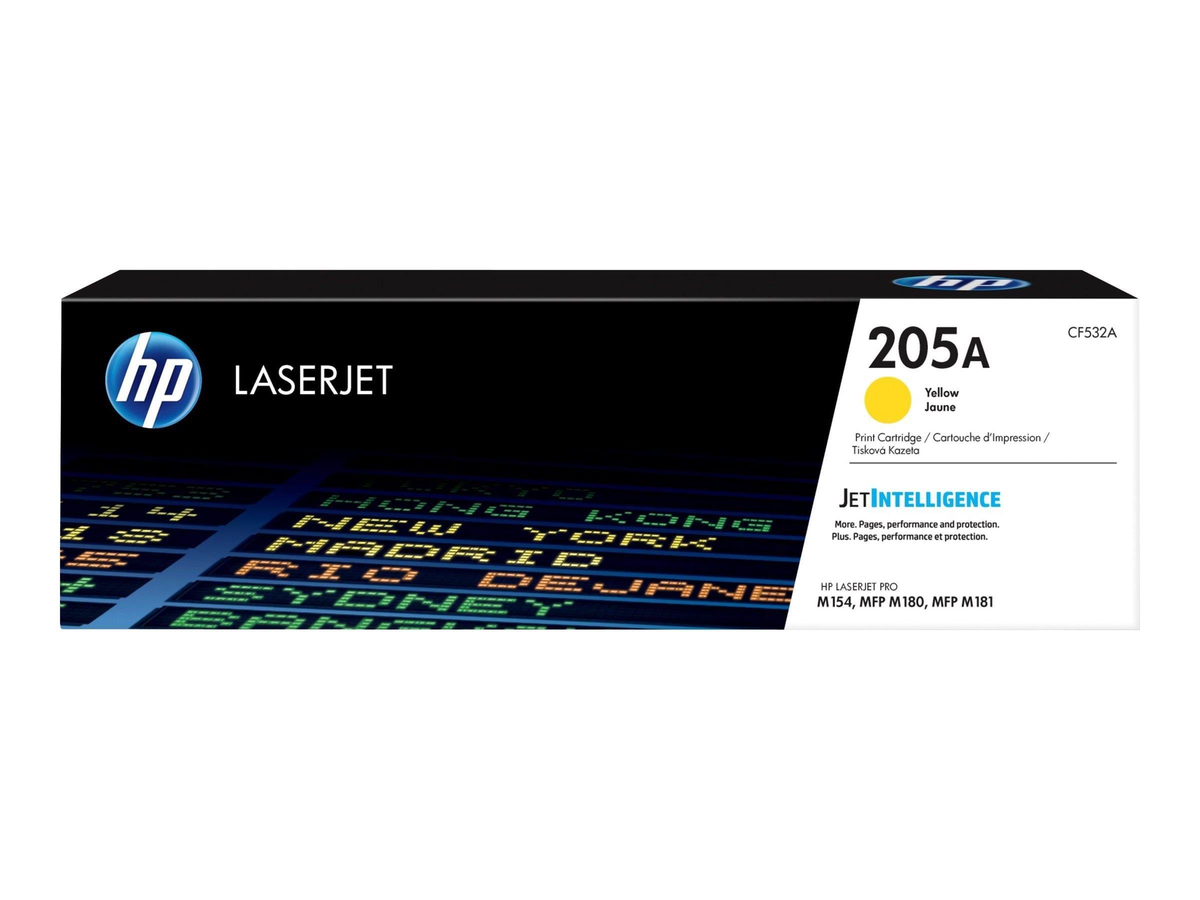 HP 205a / Cf532a Yellow Toner - Druckerzubehoer Tinte Toner