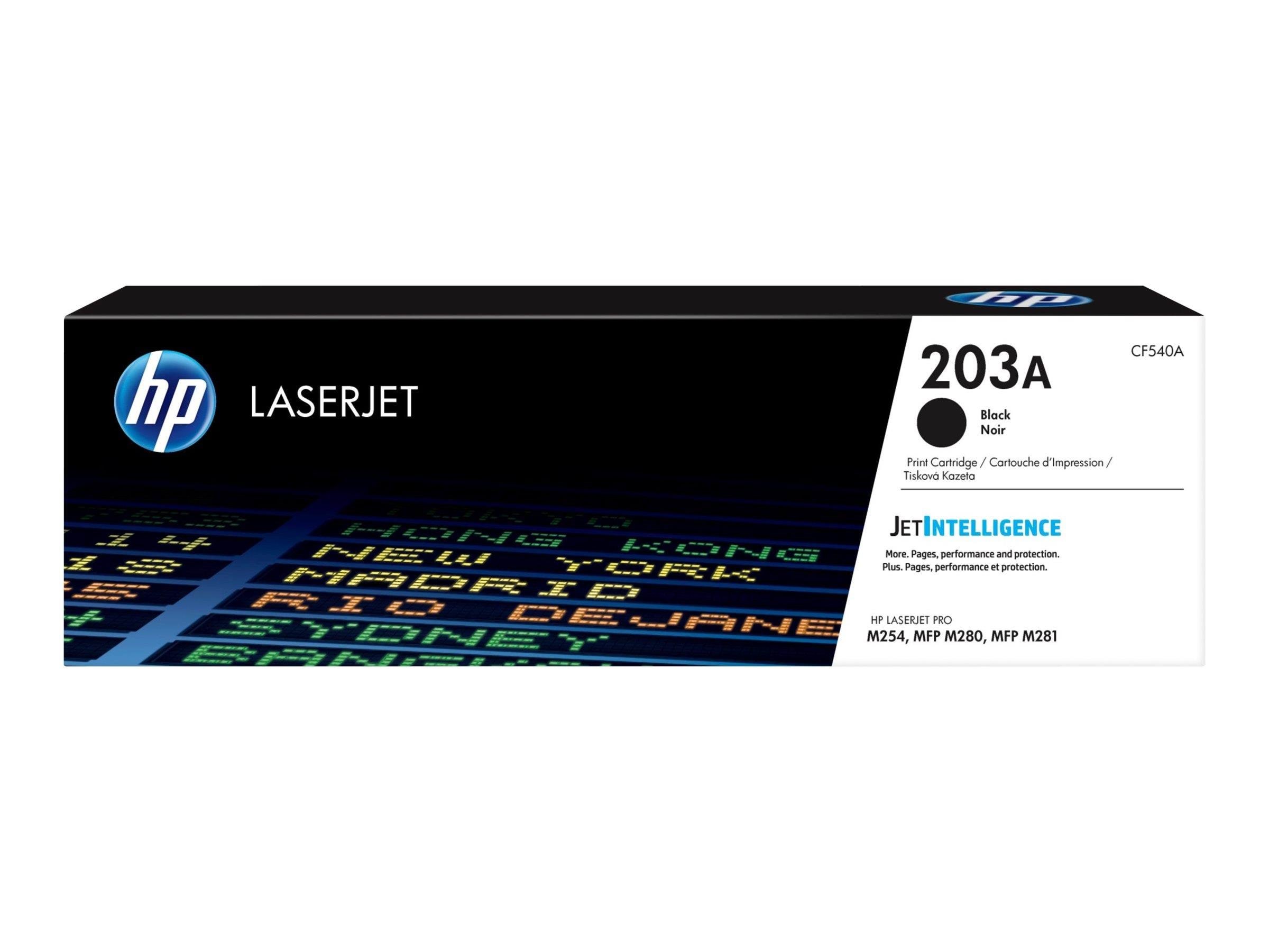 HP 203a / Cf540a Black Toner - Druckerzubehoer Tinte Toner