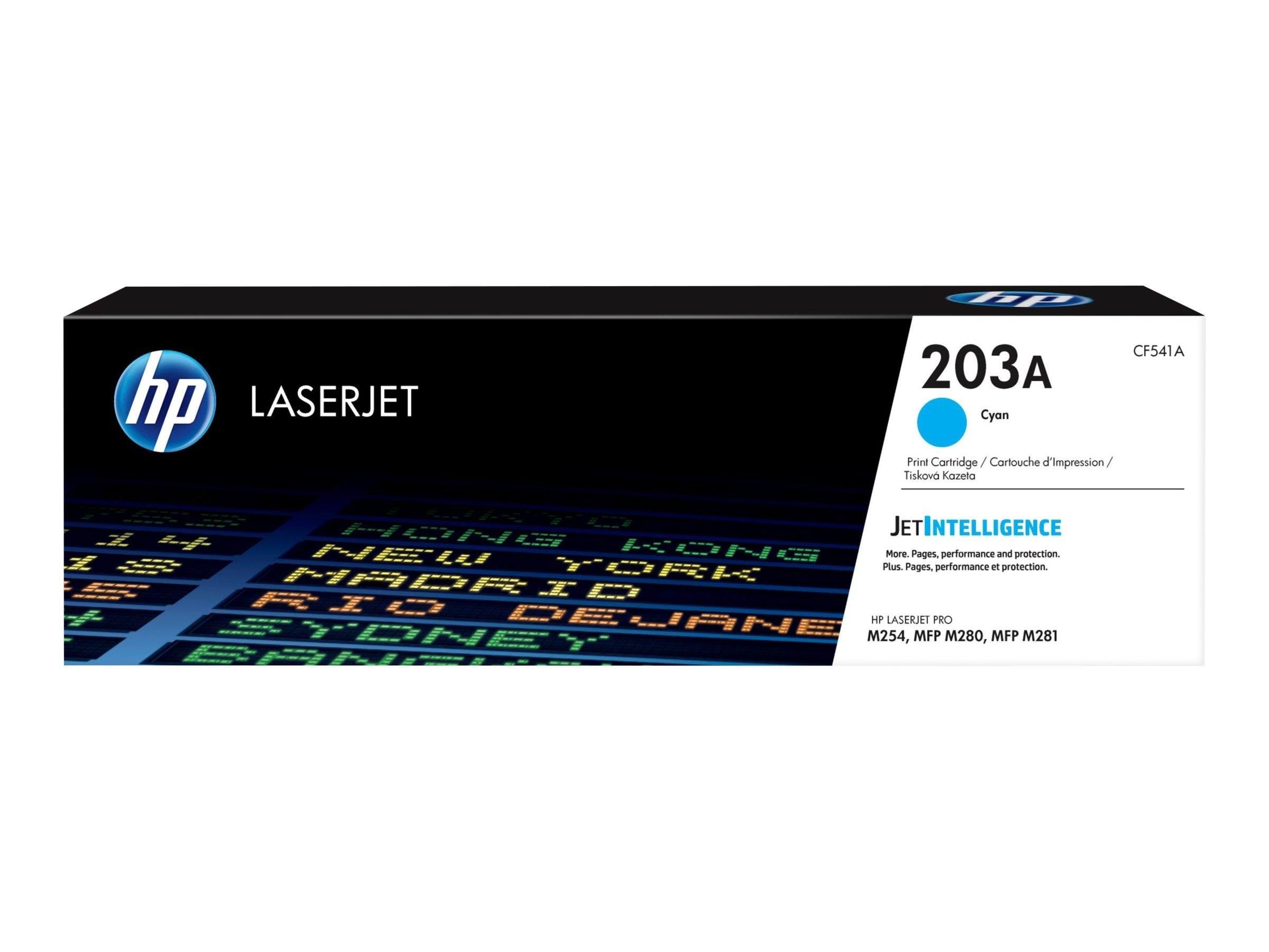HP 203a / Cf541a Cyan Toner - Druckerzubehoer Tinte Toner