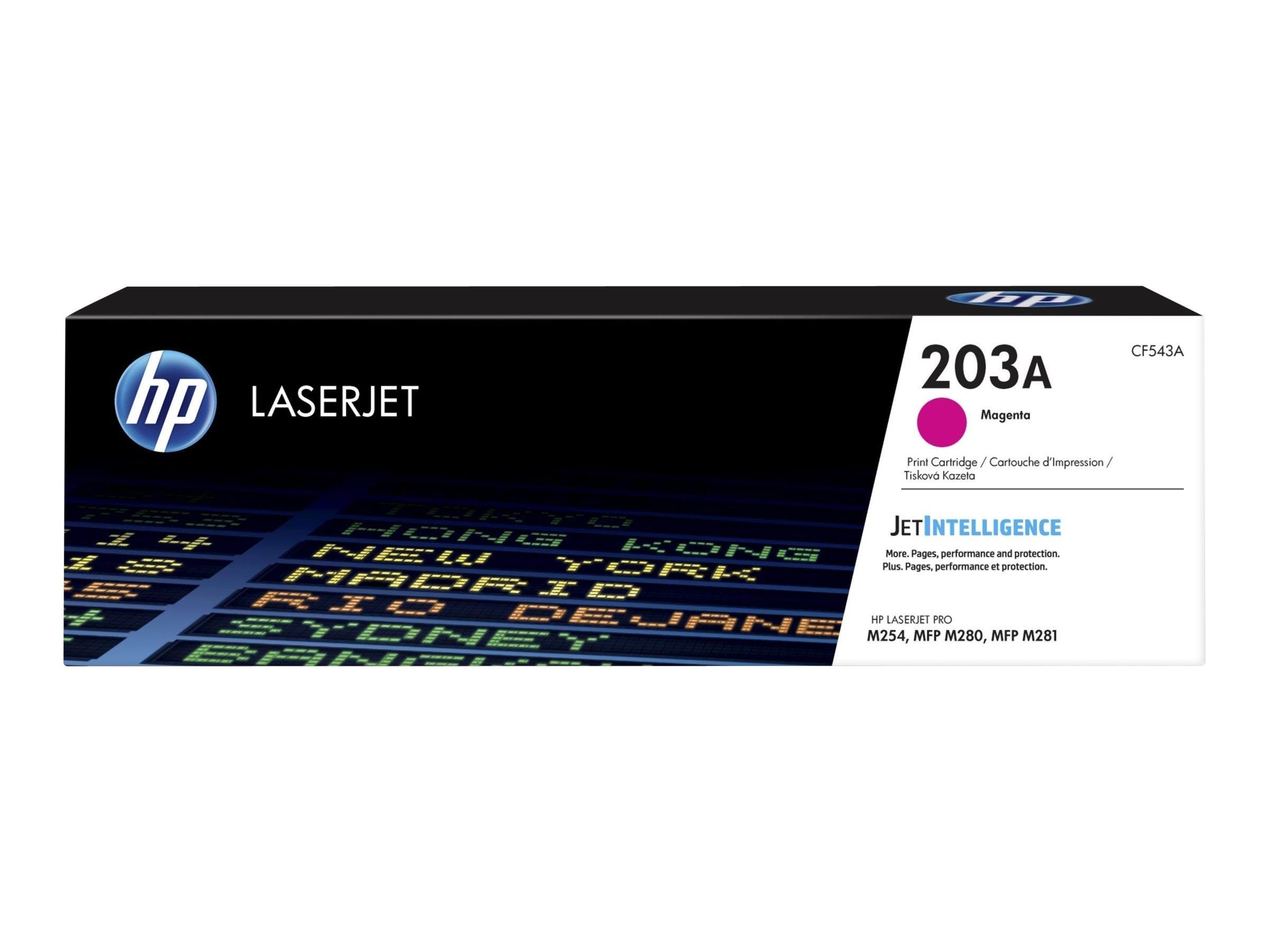 HP 203a / Cf543a Magenta Toner - Druckerzubehoer Tinte Toner