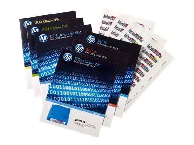 HP E RW Bar Code Label Pack - Speicherzubehoer Q2014a