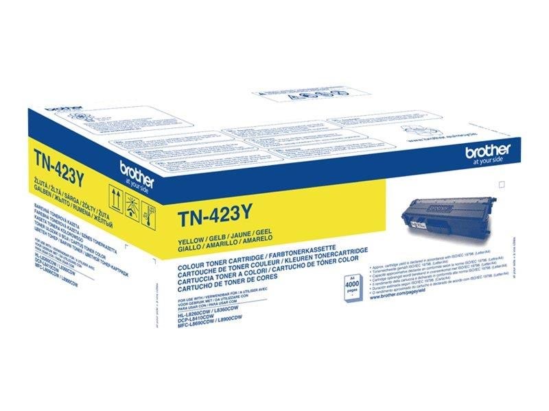 Brother TN 423y / Tn423y High Capacity - Druckerzubehoer Tinte Toner