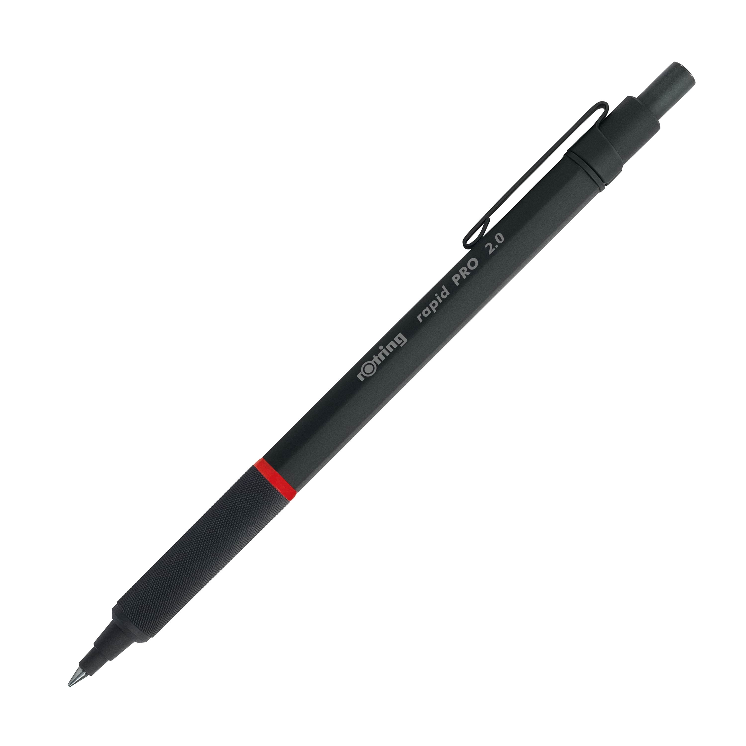 Rotring Rotring Rapid Pro Druckbleistift Mit Einzug | 2,0mm | Schwarz - Utensilien Zum Schreiben Und Zeichnen