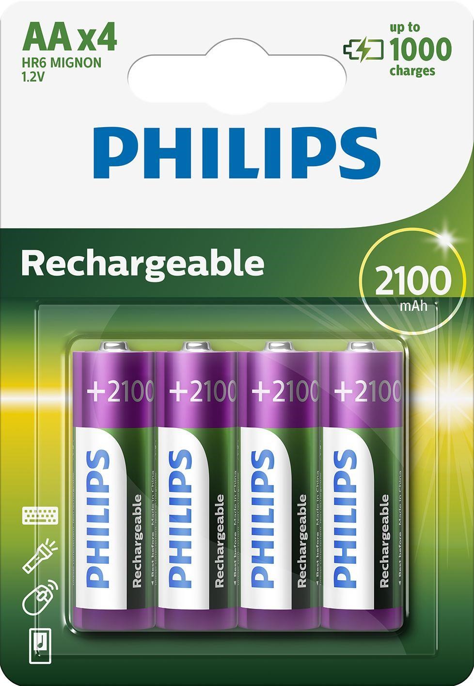 Philips Rechargeable Hr6 - Batterien Und Akkus R6b4a210/10