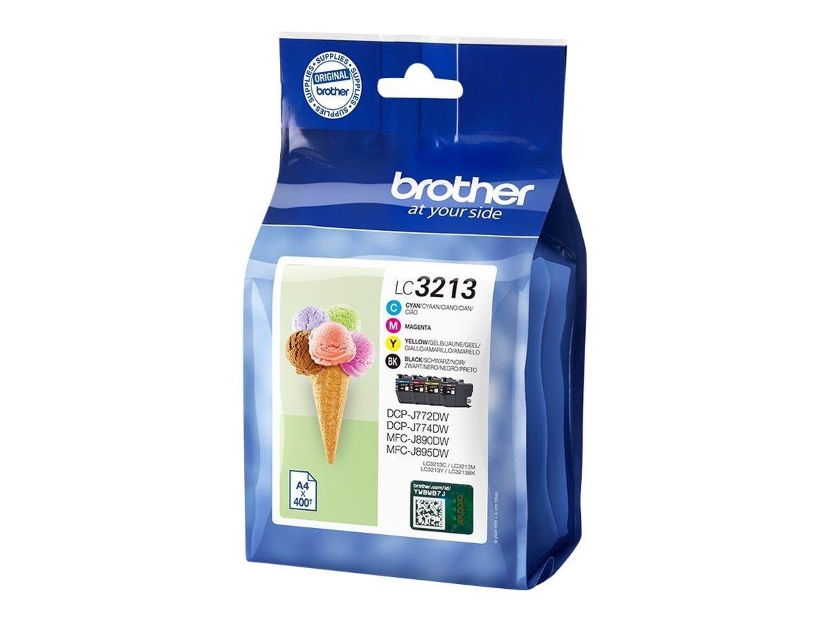 Brother Lc3213valdr / LC 3213 Value 4-pack - Druckerzubehoer Tinte Toner