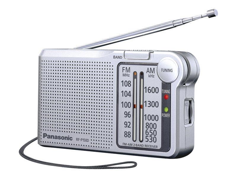 Panasonic Rf-p150deg-s Private Radio Silver - Am/fm - Mono - Dab Netzwerk Und Radiowecker