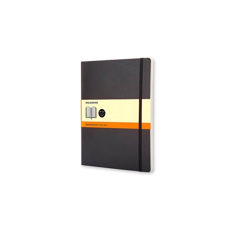 Moleskine Extra Large - Notesbog - Bloecke Formulare Und Notizbuecher Schwarz Qp621