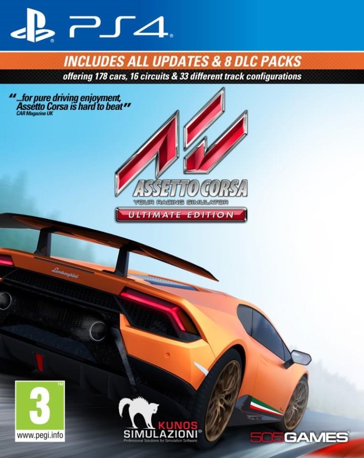 Assetto Corsa (Ultimate Edition) - Sony Playstation 4 - Rennspiel - Pegi 3 - Spiele