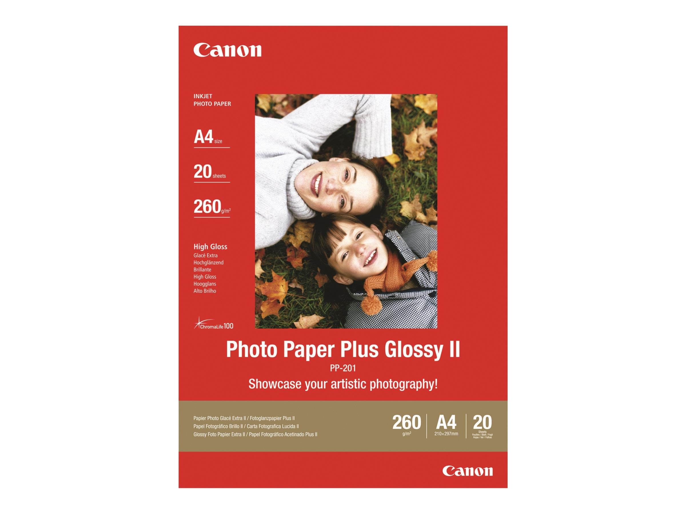 Canon Paper Pp-201 / 2311b060 Glossy 13x - Papier Fotopapier Und Etiketten