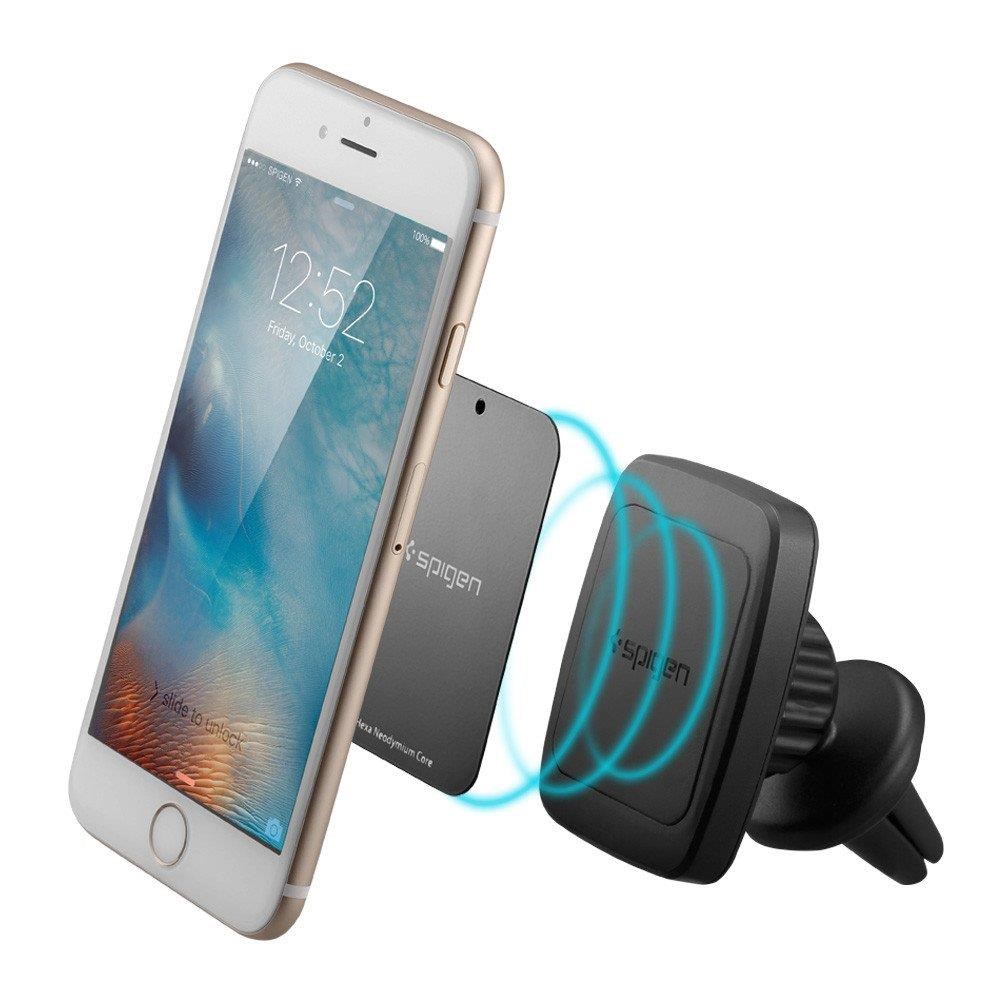 Spigen Kuel H12 Air Vent Magnetic Car Mount - Handys Anderes Zubehoer 000cd20115