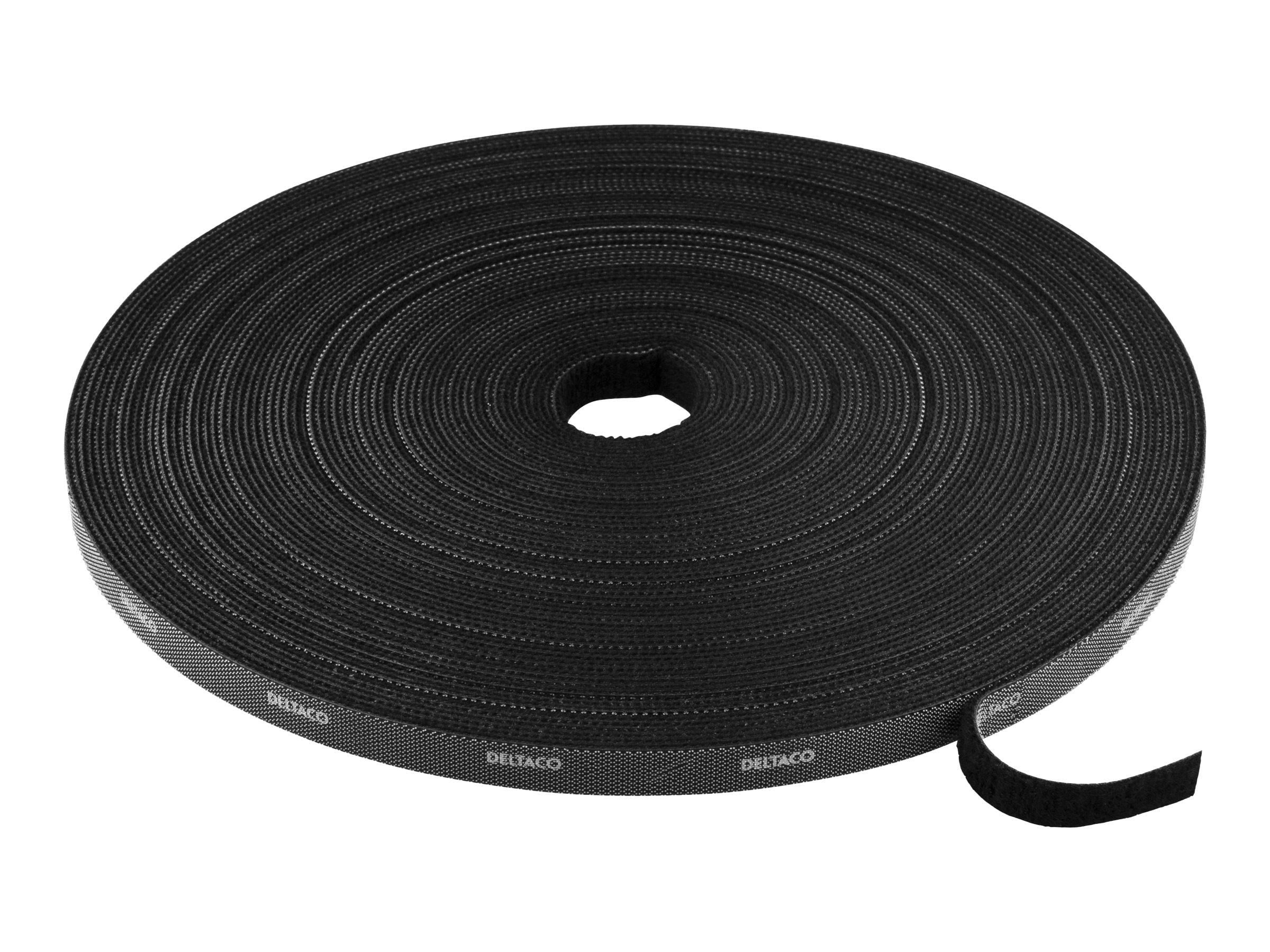 Deltaco Hook And Loop Fastener Cable Ties Width 1 - Kabelkanal Kabelschlauch