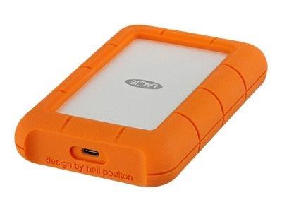 Lacie Rugged Usb-c - Extern Festplatte - 5tb - Orange - Festplatten Extern Stfr5000800 - Festplatte