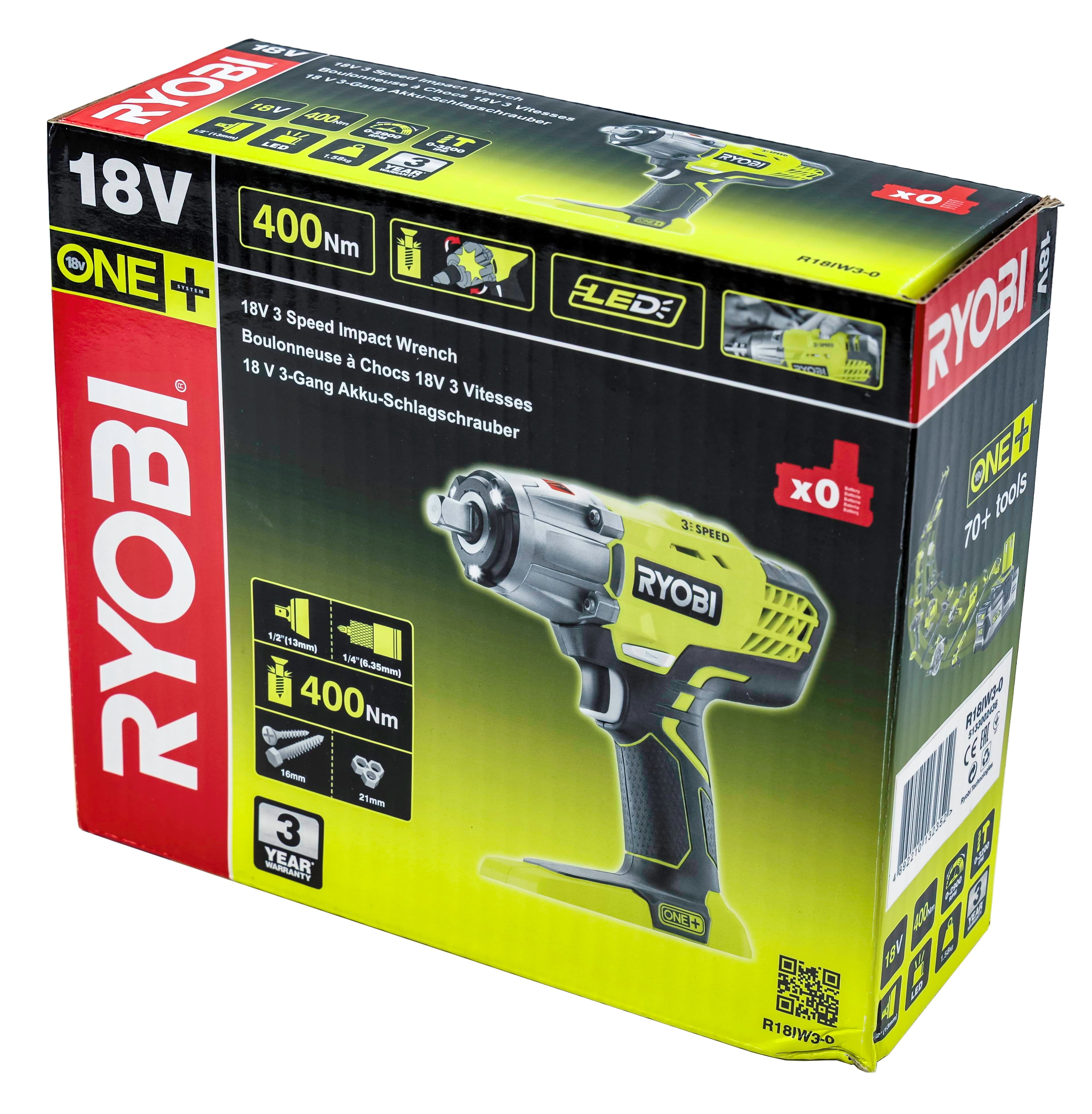 Ryobi R18iw3-0 -Solo - Schraubbohrmaschinen