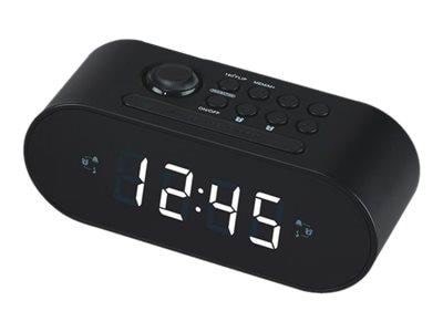 Denver Crp-717 - Clock Radio - FM - Schwarz - Dab Netzwerk Und Radiowecker Crp-717black