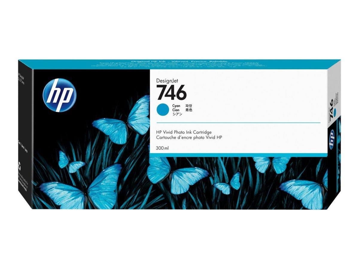 HP 746 / P2v80a Cyan Ink - Druckerzubehoer Tinte Toner