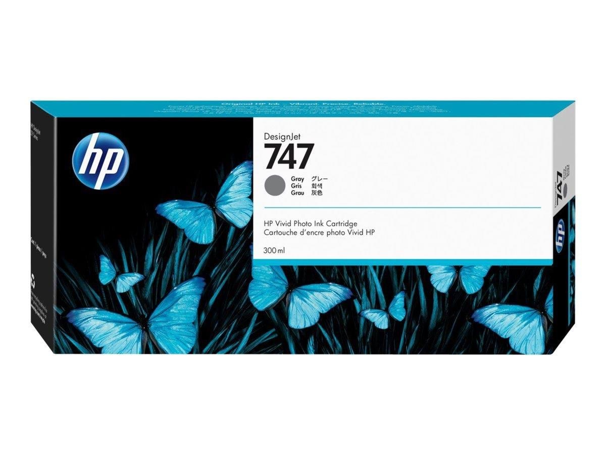 HP 747 / P2v86a - Grey Ink - Druckerzubehoer Tinte Toner Grau