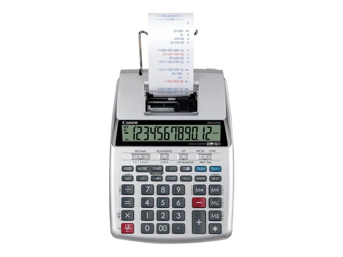 Canon P23-dtsc II Printing Calculator - Taschenrechner 2303c001
