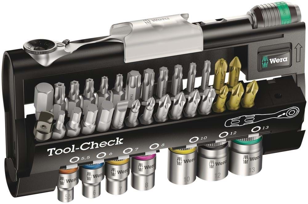 Wera Bit-sortiment, Tool-check 1 SB, 38-teilig - Haus Garten 05073220001