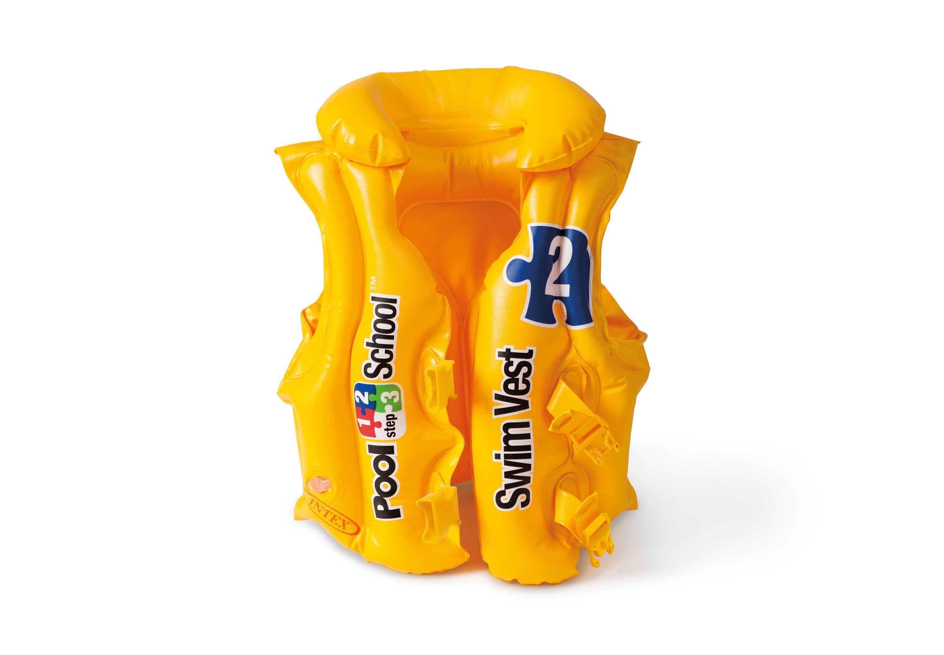 Intex Pool School Deluxe-schwimmweste, Alter 3-6, 19-30 kg - Wasserspielzeug
